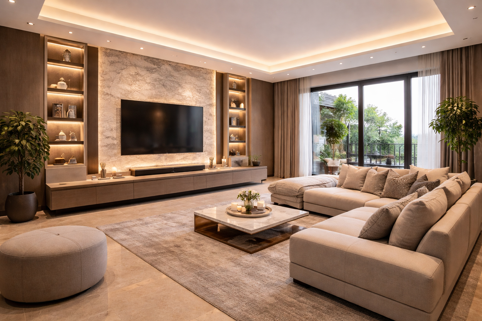 Premium Apartment Interiors living